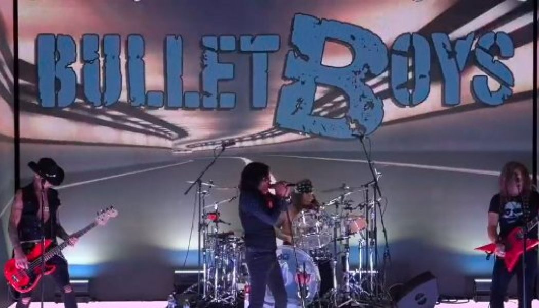 Watch Original Lineup Of BULLETBOYS Perform Live At ‘Monsters Of Rock Cruise Studios’