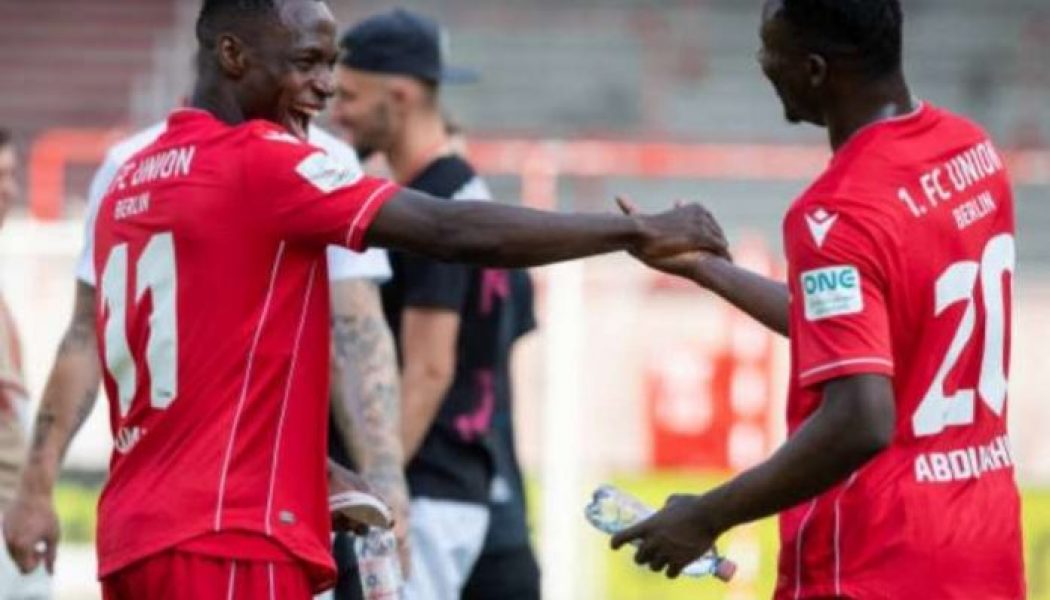 Anthony Ujah, Suleiman Abdullahi end the season with goals for Union Berlin