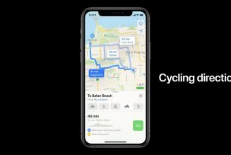 Apple adding cycling directions and EV routing to Maps in iOS 14