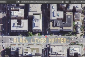 Apple Maps already updated with Black Lives Matter DC mural
