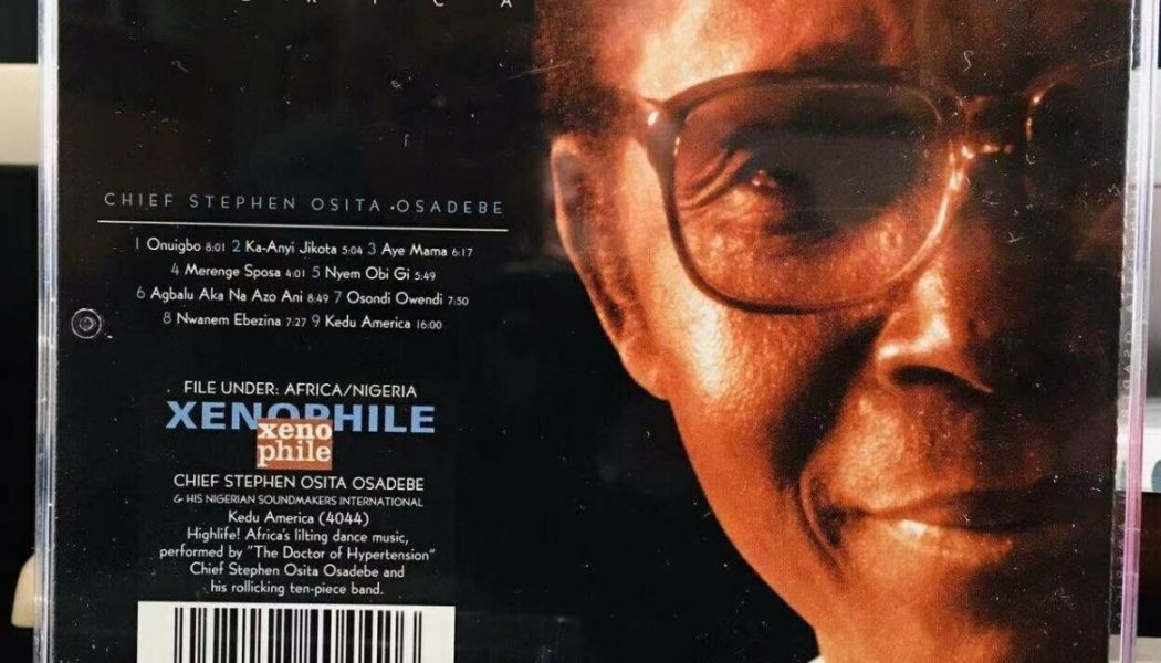 Chief Stephen Osita Osadebe – Nwanem Ebezina