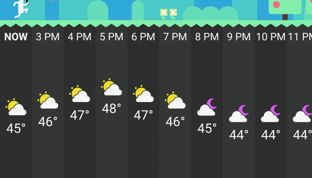 Dark Sky alternatives for Android weather watchers