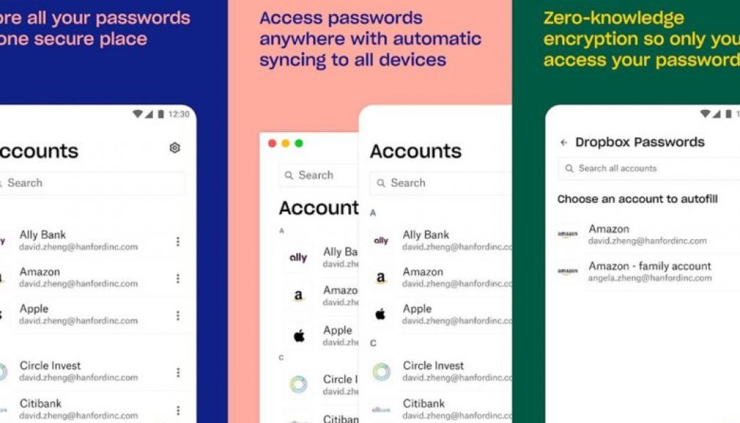 Dropbox Launches New Password Manager in Private Beta