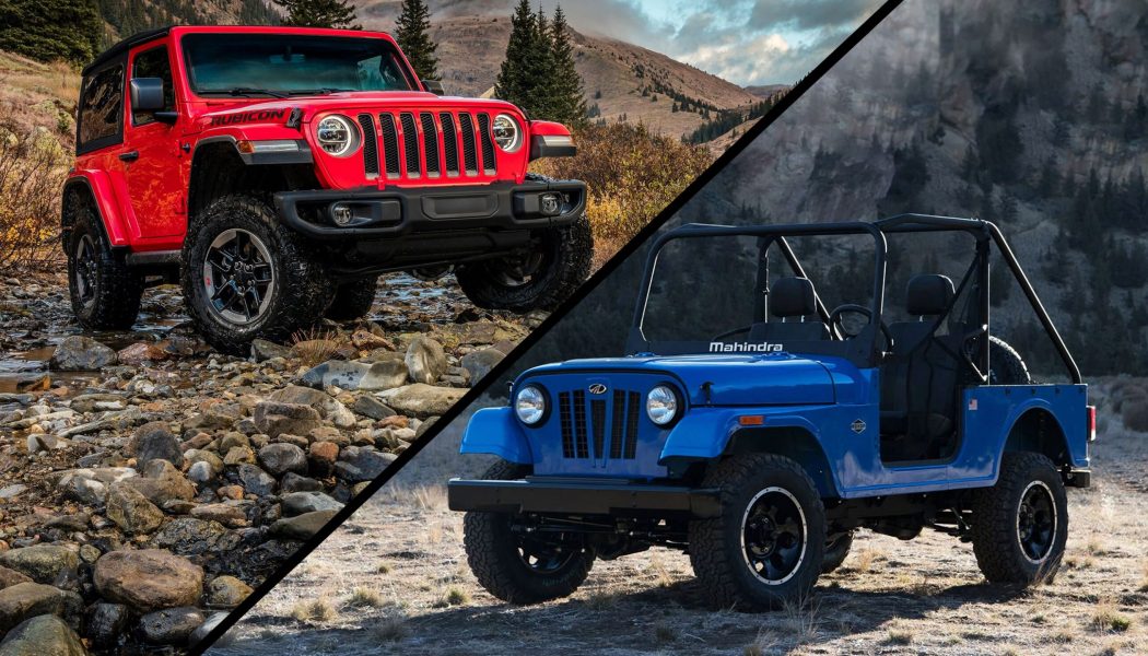 FCA Wins Case Against Mahindra Roxor’s Jeep-Like Look