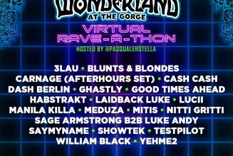 Here are the Set Times for Beyond Wonderland at The Gorge Virtual Rave-A-Thon This Weekend