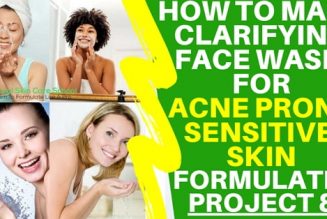 How To Make BHA Face Cleanser For Acne Prone Sensitive Skin