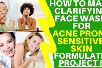 How To Make BHA Face Cleanser For Acne Prone Sensitive Skin