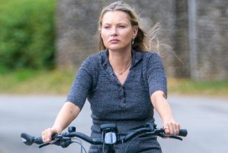 Kate Moss’ Cycling Outfit Is as Chic as You’d Expect