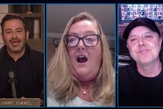 Metallica’s Lars Ulrich Surprises Nurse on Kimmel, Announces S&M2 Box Set