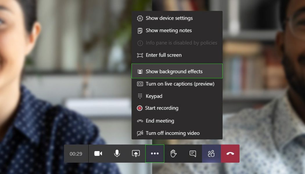 Microsoft Teams now lets you upload your own photos as background images on video calls