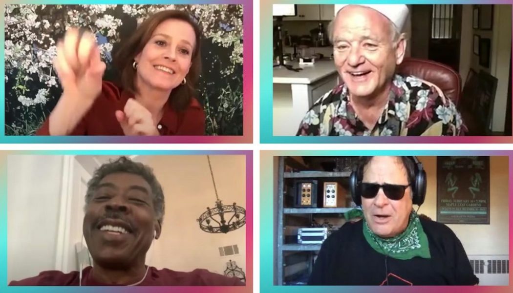 Original Ghostbusters Cast Reunite for YouTube Livestream