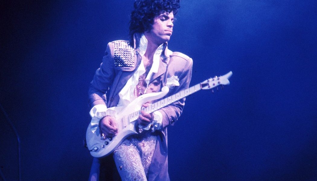 Prince’s Custom Guitar From the 1980s Brings Big Dollars at Auction