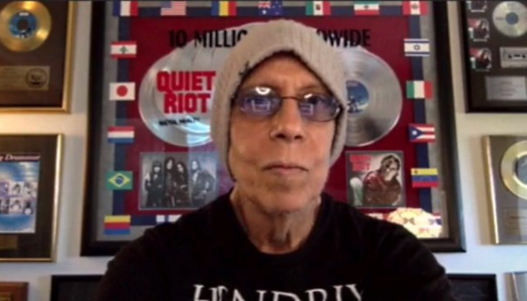QUIET RIOT’s FRANKIE BANALI On His Battle With Cancer: ‘The Support’ From Fans ‘Has Been Amazing’