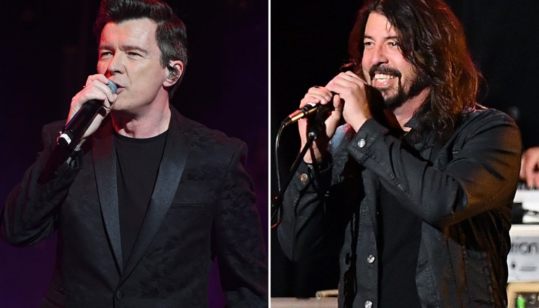 Rick Astley Covers Foo Fighters’ ‘Everlong’