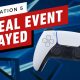 Sony Delays PS5 Reveal Event