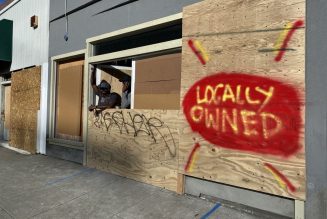 The protest was peaceful — then the cops arrived