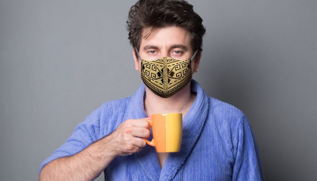 This Mask Really Ties Your Face Together