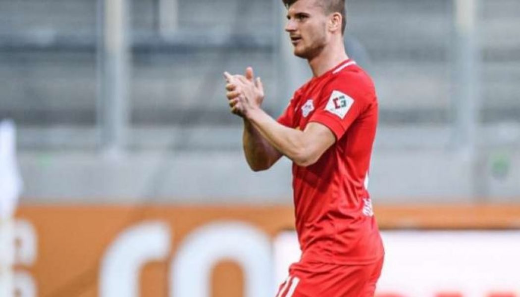 Timo Werner bids Leipzig farewell with double in victory over Augsburg