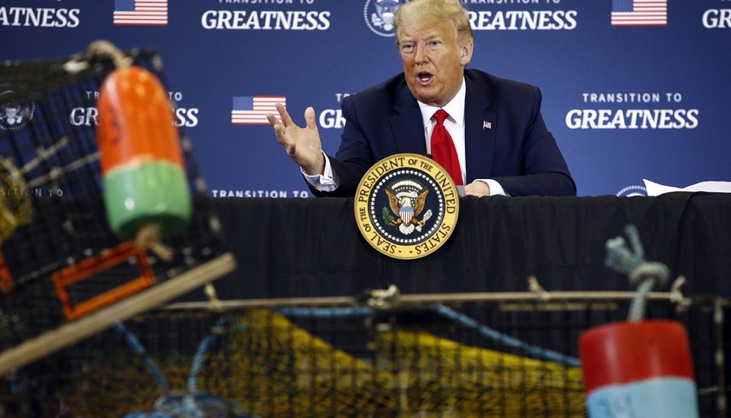 Trump declares victory amid turmoil