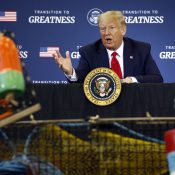 Trump declares victory amid turmoil