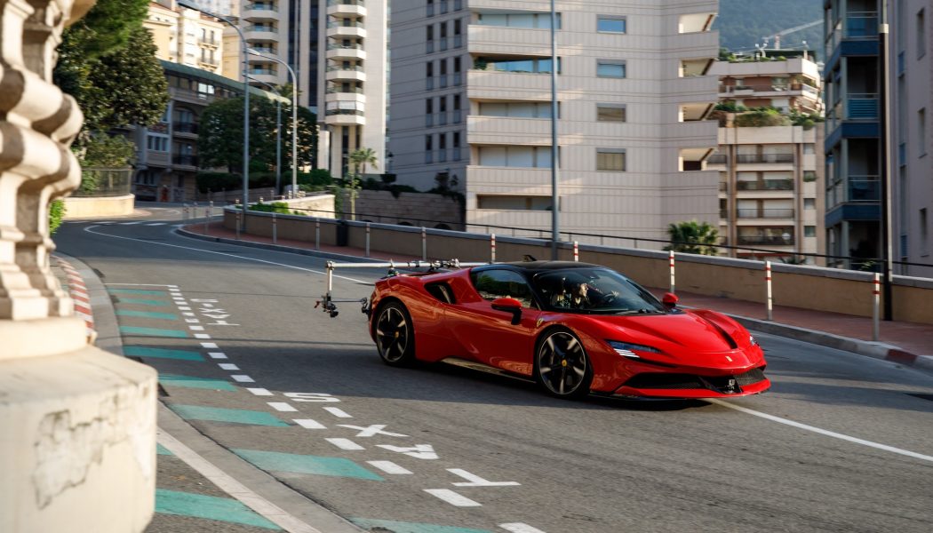 Watch Ferrari’s New “Le Grand Rendez-Vous” Film Starring Leclerc and an SF90 Stradale
