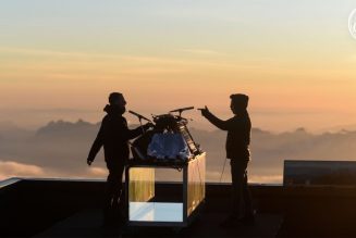 Watch The Blaze Perform Live Atop a 12,605-Foot Mountain in the French Alps