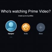 Amazon Prime Video is introducing individual user profiles