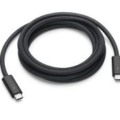 Apple now sells a $129 Thunderbolt 3 Pro cable