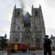 Arson suspected in major fire at French cathedral in Nantes