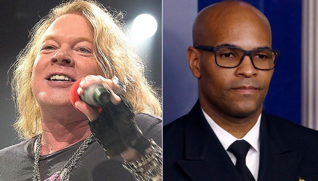 Axl Rose Calls on Surgeon General to Resign: “America Deserves Better”