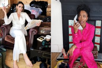 BAFTA Television Nominees Are Posing in Glamorous At-Home Outfits Ahead of the Award Ceremony