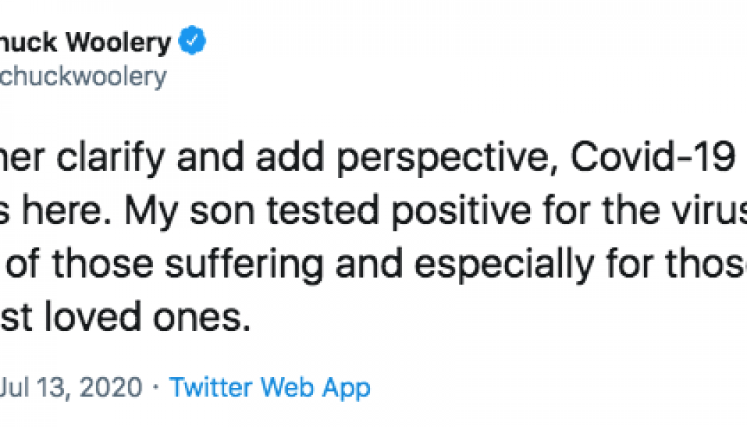 COVID-19 Denier Chuck Woolery Reveals His Son Has Tested Positive for Virus