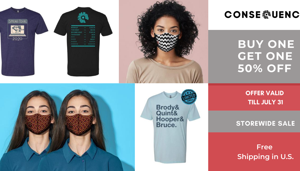 Flash Sale: Buy One, Get One 50% Off At Consequence Store