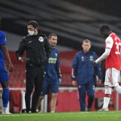 ‘Genuine intent’ – Sutton & Lineker react after Arsenal striker was sent off last night