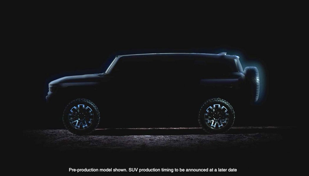GM teases Hummer EV truck and SUV ahead of new late 2020 reveal date