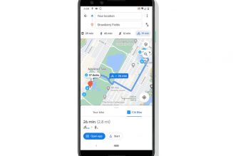 Google Maps now shows cycling routes using docked bike-sharing schemes