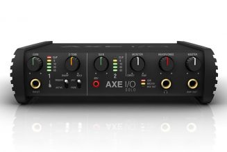 IK Multimedia Unveils New AXE I/O SOLO Guitar Interface and T-RackS Space Delay Plug-In