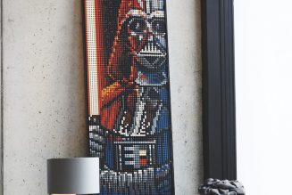 Lego has a new line of buildable pop art ‘posters’ featuring Iron Man, Darth Vader, and The Beatles