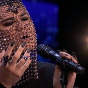 Masked Singer Sheldon Riley Shines With Billie Eilish Cover on ‘AGT’: Watch