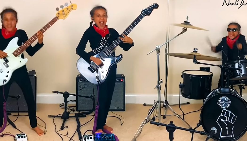 Nandi Bushell Thanks Tom Morello and Brad Wilk with Audioslave Cover