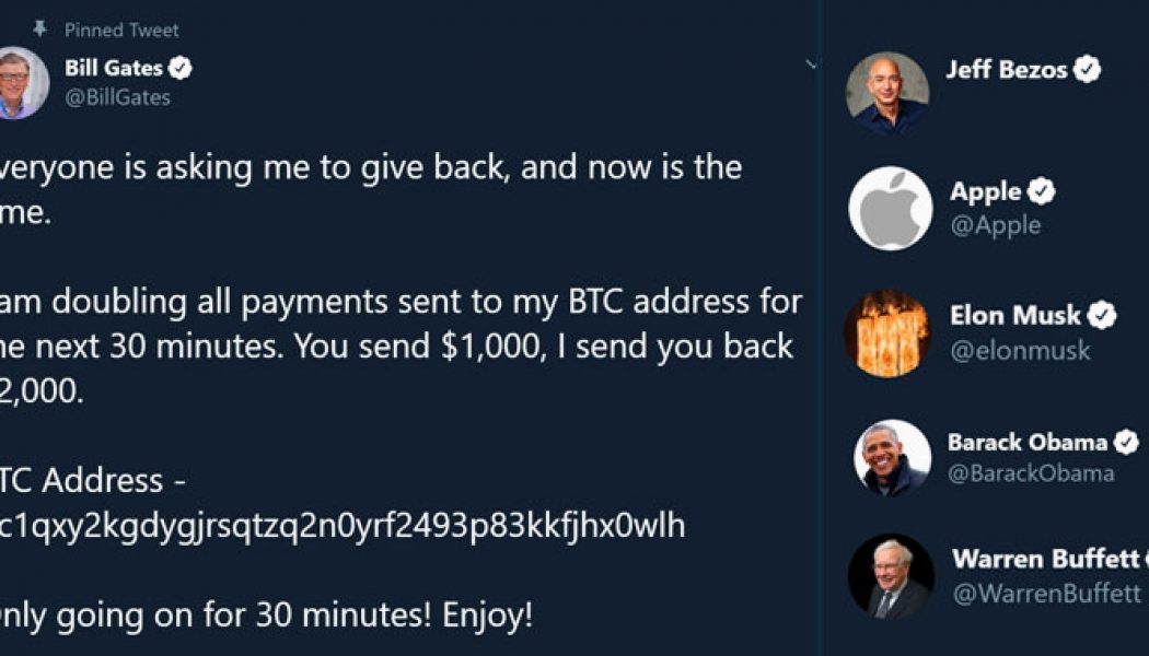 Numerous High-profile Accounts were Hacked on Twitter