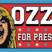 OZZY OSBOURNE For President: Official Merchandise Now Available