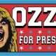OZZY OSBOURNE For President: Official Merchandise Now Available