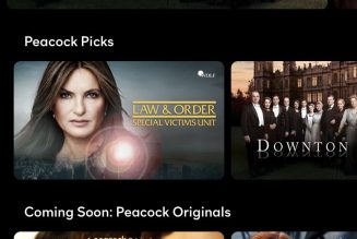 Peacock’s interface aims to recreate the feeling of live TV, but it comes up short
