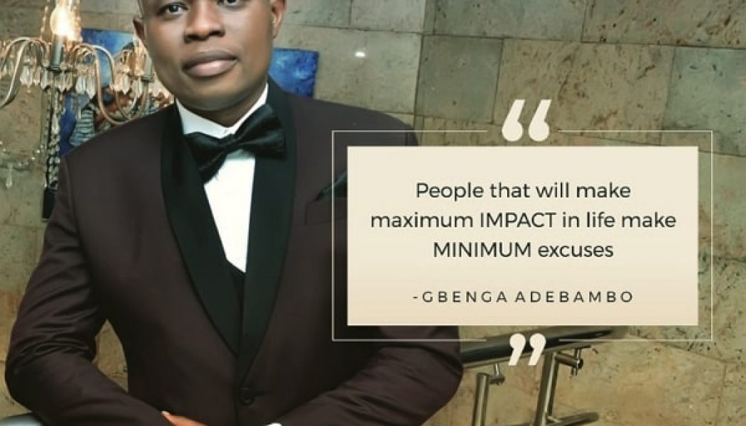 People That Will Make Maximum Impact In Life Make Minimum Excuses