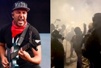 Portland Protesters Chant Rage Against the Machine’s “Killing in the Name” at Federal Agents: Watch