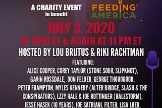 “Rock for Relief” Virtual Benefit Concert to Feature Corey Taylor, Lzzy Hale, Alice Cooper, and More