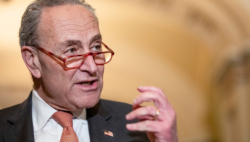 Schumer proposes $350B in aid to communities of color ahead of coronavirus talks
