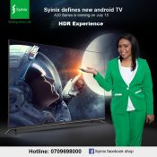 Syinix Launches Kenya’s 1st Android TV