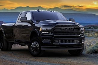 The 2020 Ram Heavy Duty Limited Black Edition Hates Chrome, Color